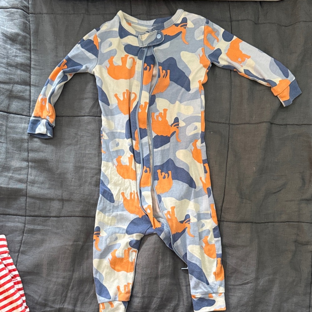 GAP Kids One Piece with Orange and Blue Camo